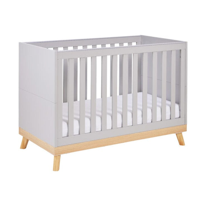 Babymore Cot Beds Babymore Mona Mini Cot Bed - Grey