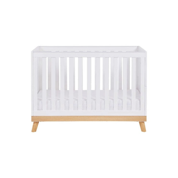 Babymore Cot Beds Babymore Mona Mini Cot Bed - White