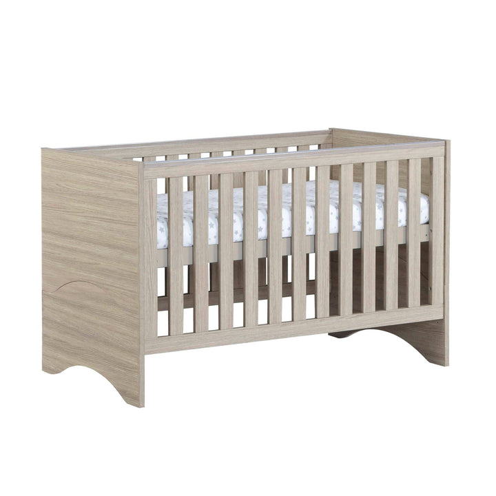 Babymore Cot Beds Babymore Veni Cot Bed - Oak