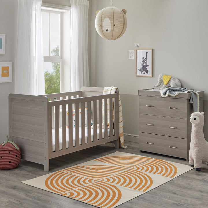 Babymore Furniture Sets Babymore Caro 2 Piece Room Set - Grey Wash