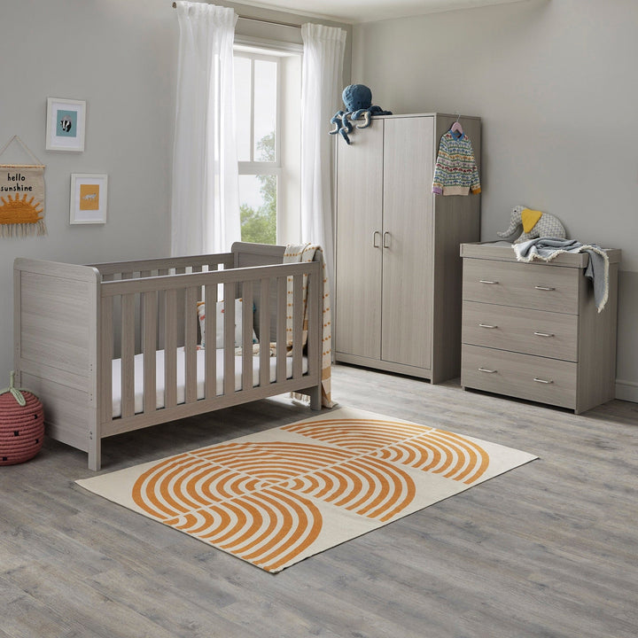 Babymore Furniture Sets Babymore Caro 3 Piece Room Set - Grey Wash