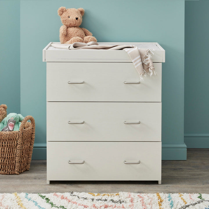 Babymore Furniture Sets Babymore Caro Mini 2 Piece Room Set - White Wash