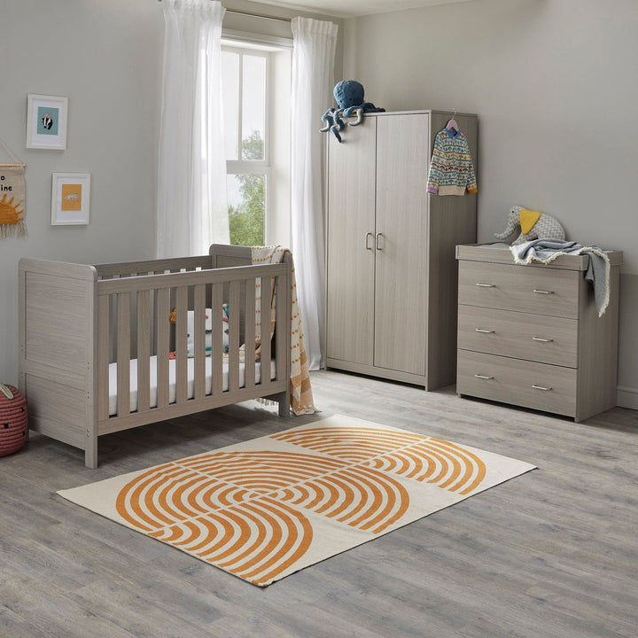 Babymore Furniture Sets Babymore Caro Mini 3 Piece Room Set - Grey Wash