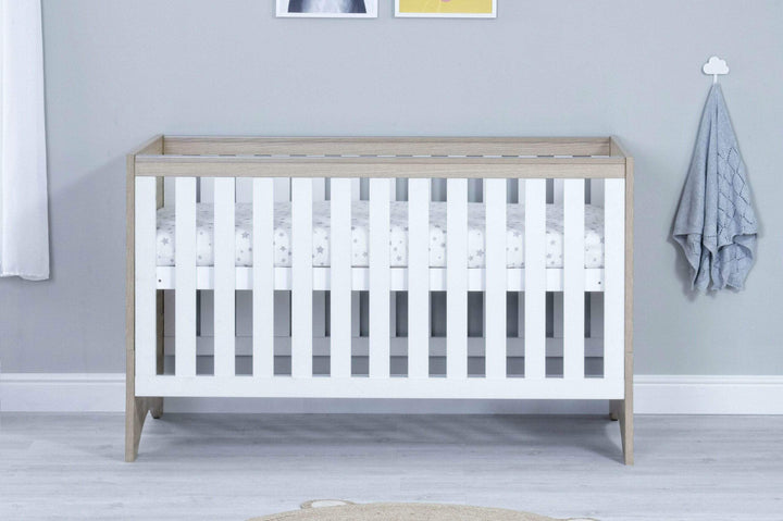 Babymore Nursery Furniture Babymore Veni 3 Piece Furniture Set - White Oak