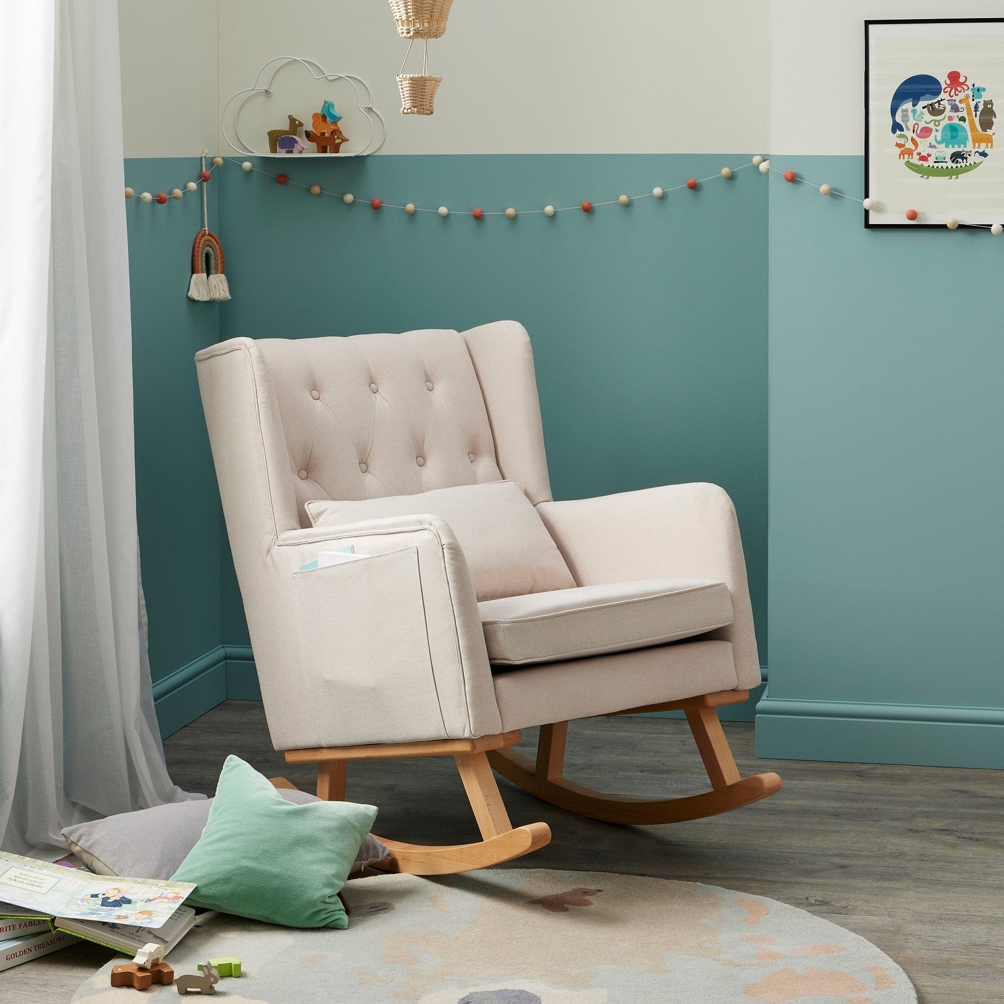 Babymore Lux Nursing Chair - Cream – UK Baby Centre