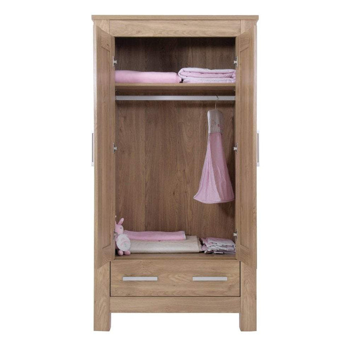 BabyStyle Nursery Furniture Baby Style Bordeaux Wardrobe - Oak