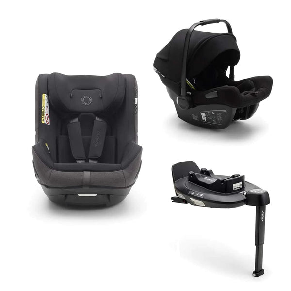 Bugaboo CAR SEATS Bugaboo Owl, Turtle Air Car Seats and 360 Base - Black