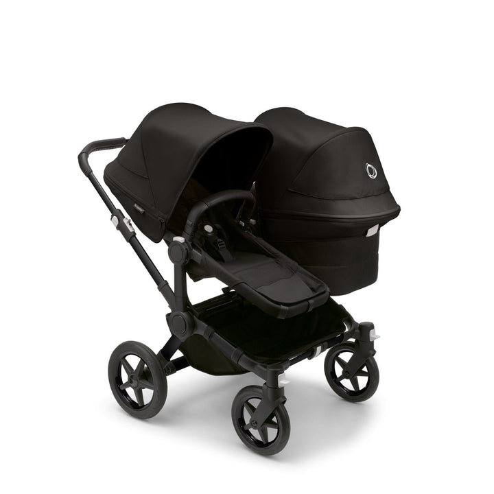 Bugaboo double pushchairs Bugaboo Donkey 5 Duo - Black/Midnight Black/Midnight Black