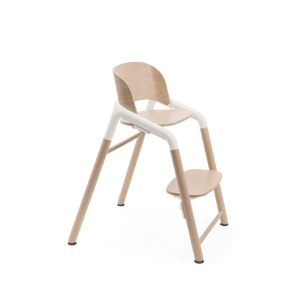 bugaboo high chair accessories Bugaboo Giraffe Highchair Base - Neutral Wood/White | FSC Certified