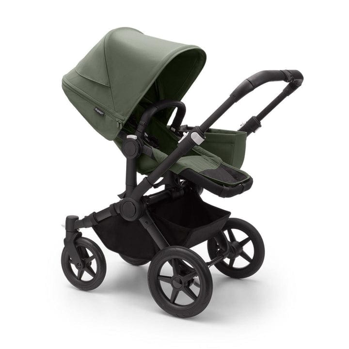 Bugaboo Prams & Pushchairs Bugaboo Donkey 5 Complete - Black/Forest Green/Forest Green