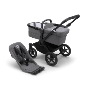 Bugaboo Donkey 5 Mono Black Grey Melange Misty White UK Baby Centre
