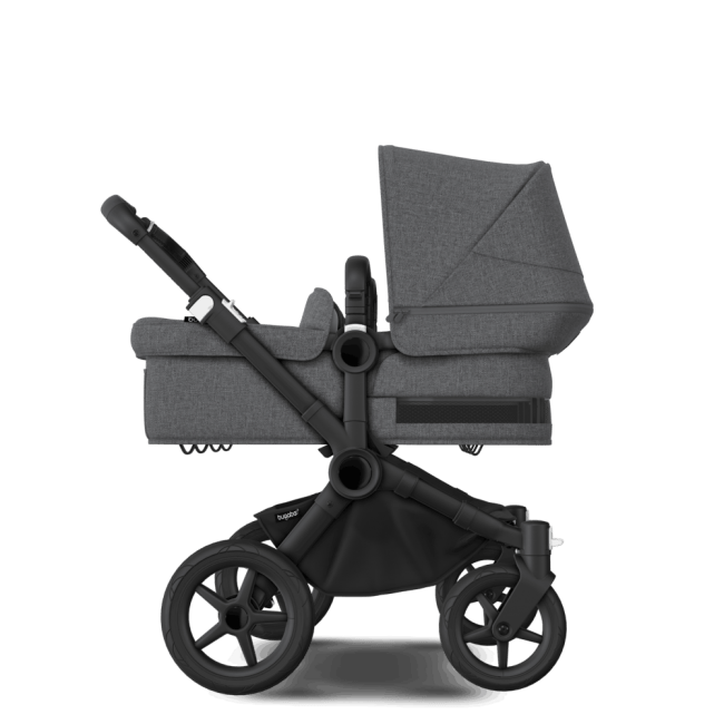 Bugaboo Prams & Pushchairs Bugaboo Donkey 5 Mono - Black/Grey Melange/Grey Melange