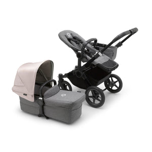 Bugaboo Prams & Pushchairs Bugaboo Donkey 5 Mono - Black/Grey Melange/Misty White