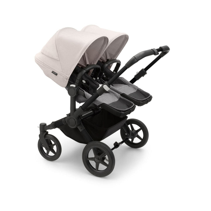 Bugaboo Prams & Pushchairs Bugaboo Donkey 5 Twin - Black/Grey Melange/Misty White