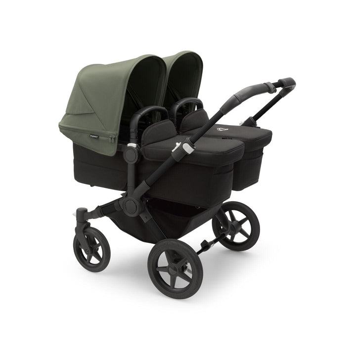 Bugaboo Prams & Pushchairs Bugaboo Donkey 5 Twin - Black/Midnight Black/Forest Green