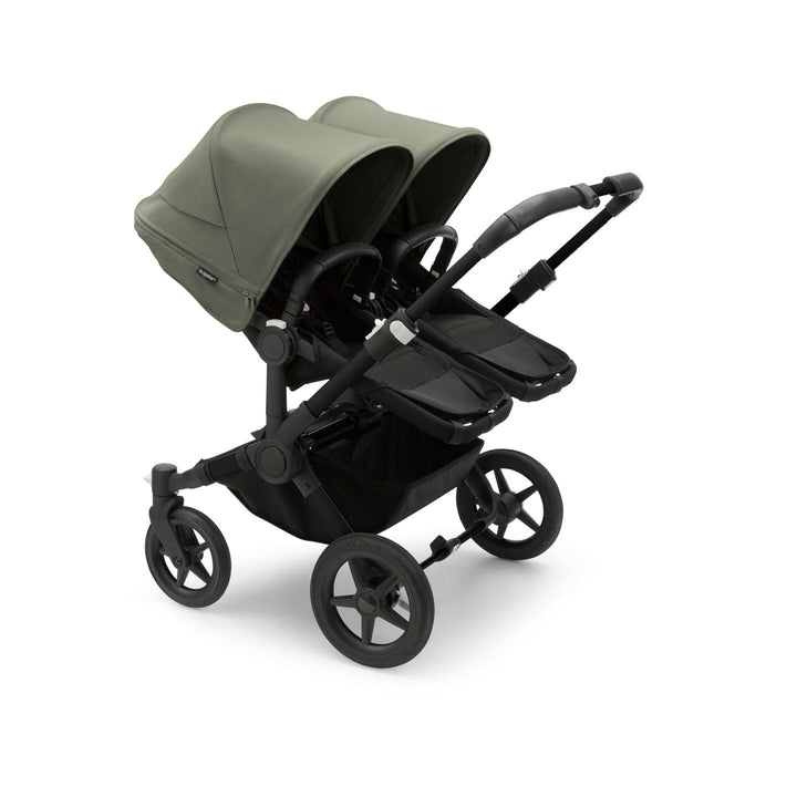 Bugaboo Prams & Pushchairs Bugaboo Donkey 5 Twin - Black/Midnight Black/Forest Green