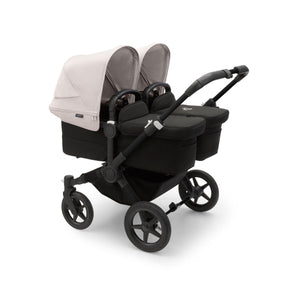 Bugaboo Prams & Pushchairs Bugaboo Donkey 5 Twin - Black/Midnight Black/Misty White