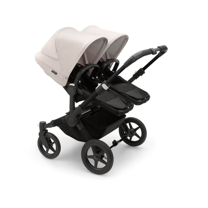 Bugaboo Prams & Pushchairs Bugaboo Donkey 5 Twin - Black/Midnight Black/Misty White