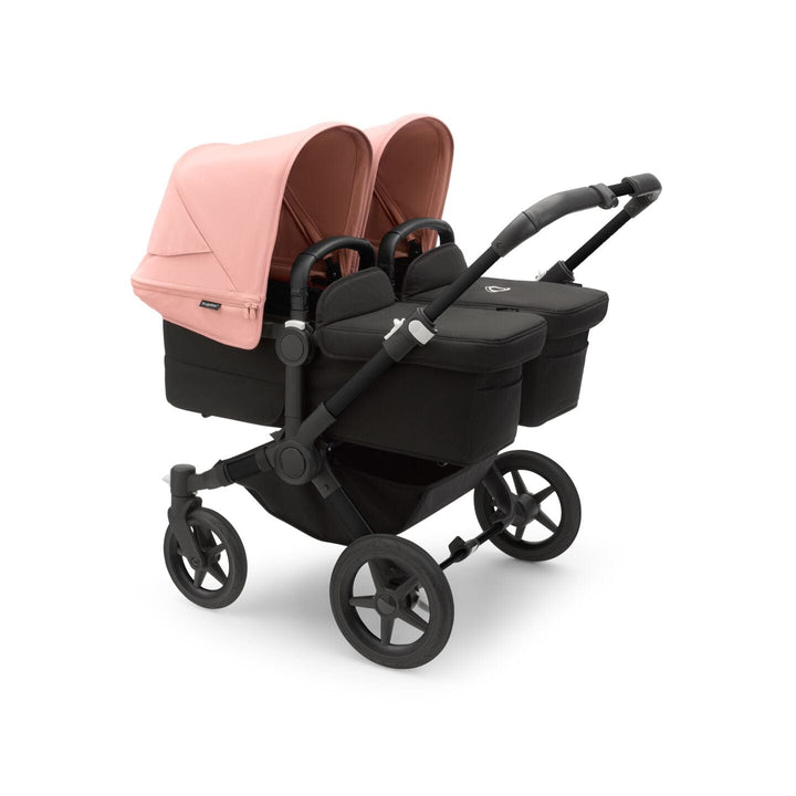 Bugaboo Prams & Pushchairs Bugaboo Donkey 5 Twin - Black/Midnight Black/Morning Pink