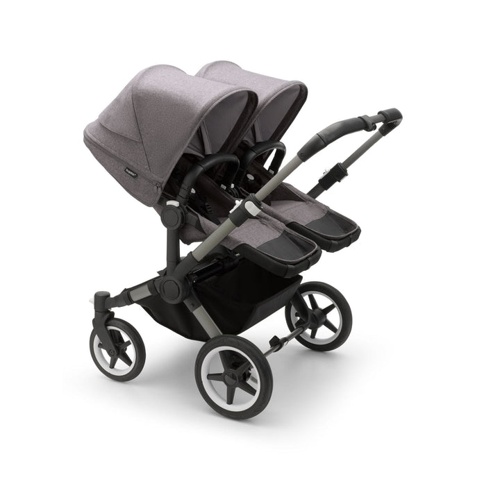 Bugaboo Prams & Pushchairs Bugaboo Donkey 5 Twin - Graphite/Grey Melange/Grey Melange