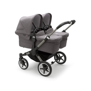 Bugaboo Prams & Pushchairs Bugaboo Donkey 5 Twin - Graphite/Grey Melange/Grey Melange