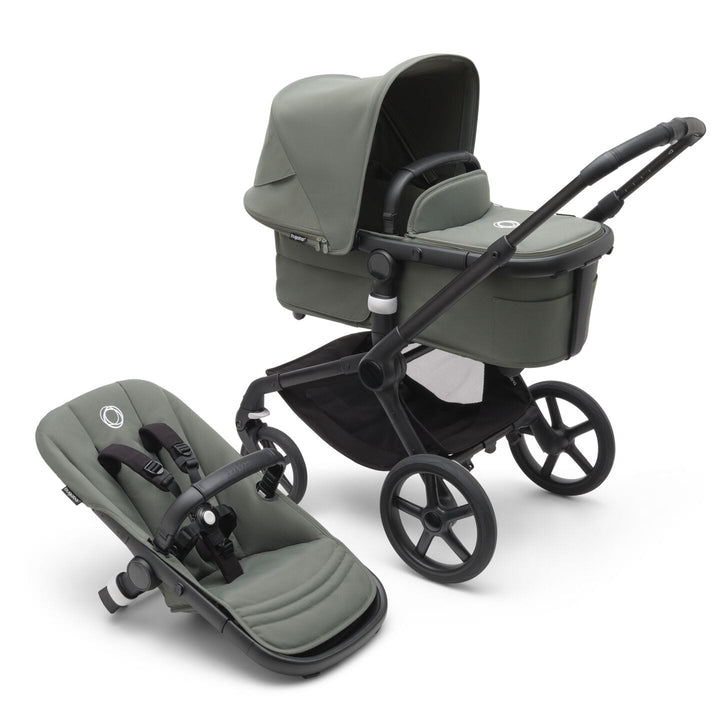 Bugaboo Prams & Pushchairs Bugaboo Fox 5 Essential Bundle - Black/Forest Green/Forest Green