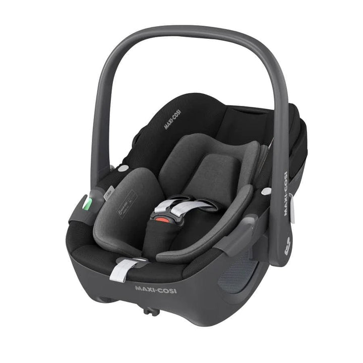 Bugaboo Travel Systems Bugaboo Fox 5, Pebble 360 and Base Travel System - Black/Grey Melange/Midnight Black