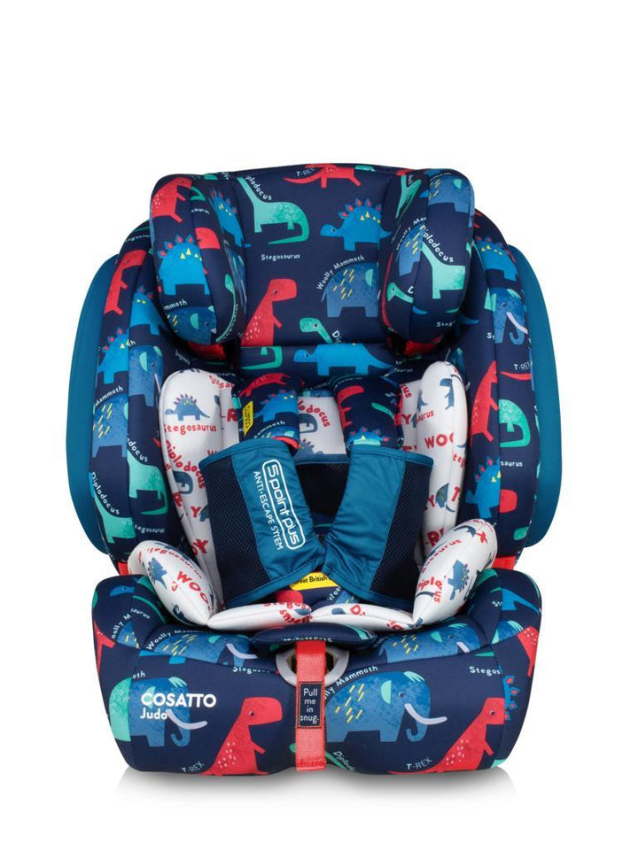 Cosatto CAR SEATS Cosatto Judo Group 123 Car Seat - D is for Dino