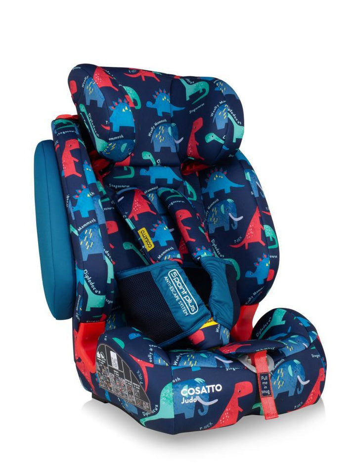 Cosatto CAR SEATS Cosatto Judo Group 123 Car Seat - D is for Dino