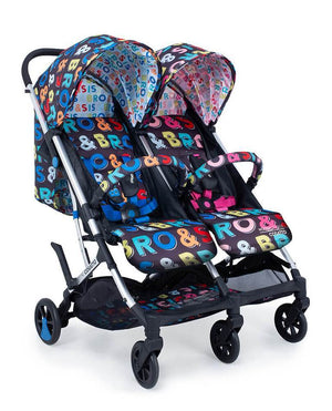 Cosatto compact strollers Cosatto Woosh Double Stroller - Bro & Sis