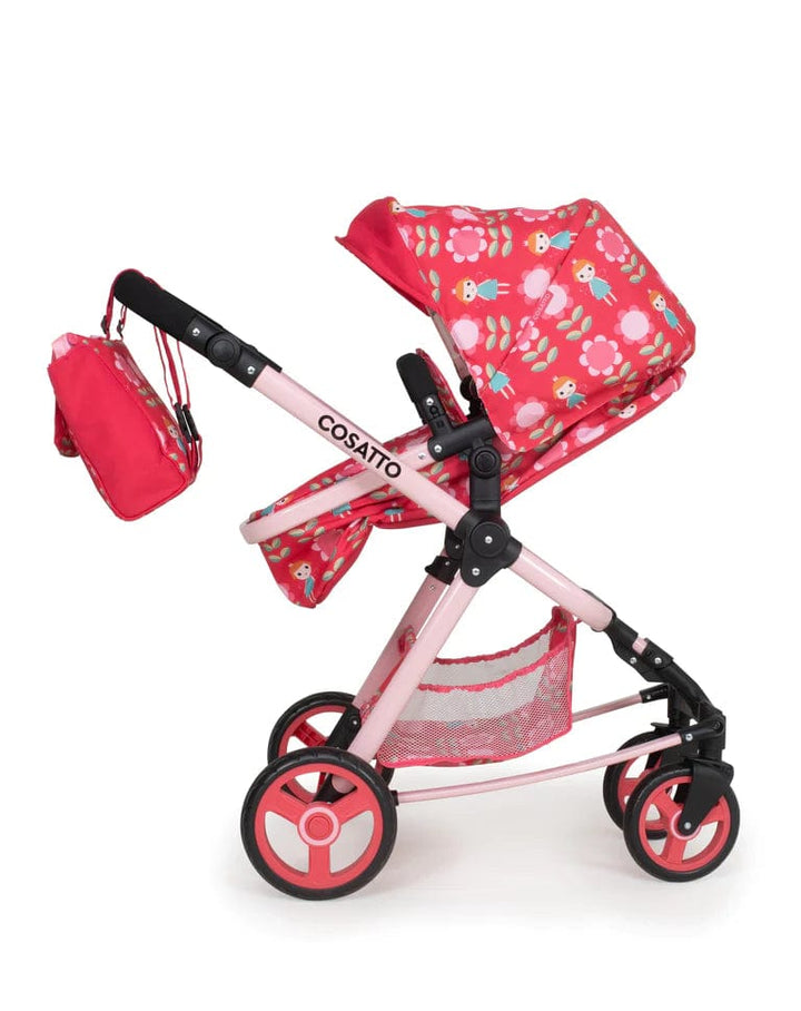 Cosatto Dolls Prams Cosatto Giggle Quad & Car Seat Dolls Pram - Fairy Garden