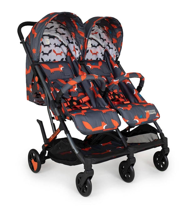 Cosatto double pushchairs Cosatto Woosh Double Pushchair - Mister Fox