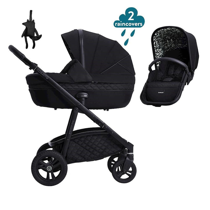 Cosatto Prams & Pushchairs Cosatto Wow Continental Pram & Pushchair Bundle - Silhouette