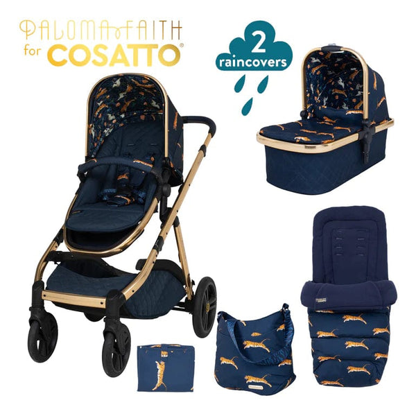Cosatto Prams & Pushchairs Cosatto Wow XL Pram and Accessories Bundle - On The Prowl