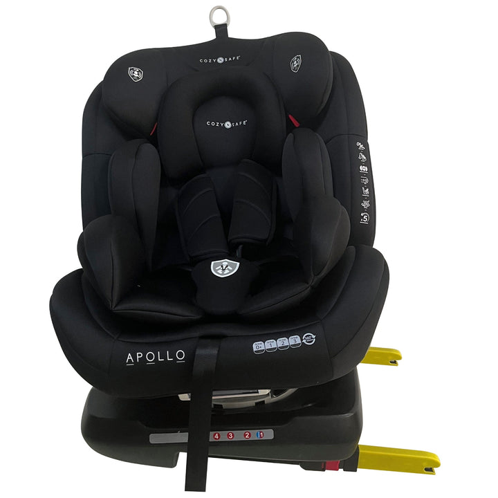 Cozy N Safe CAR SEATS Cozy N Safe Apollo Group 0+/1/2/3 360° Car Seat - Black