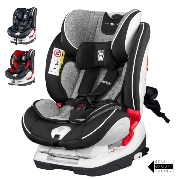 Cozy N Safe CAR SEATS Cozy N Safe Arthur Group 0+/1/2/3 Child Car Seat - Graphite