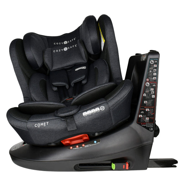 Cozy N Safe CAR SEATS Cozy N Safe Comet 360° Group 0+/1/2/3 Child Car Seat - Graphite