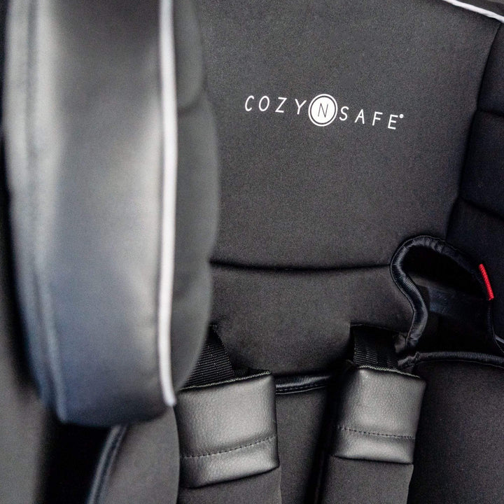 Cozy N Safe CAR SEATS Cozy N Safe Hudson Group 1/2/3 Child Car Seat (25kg Harness) - Black