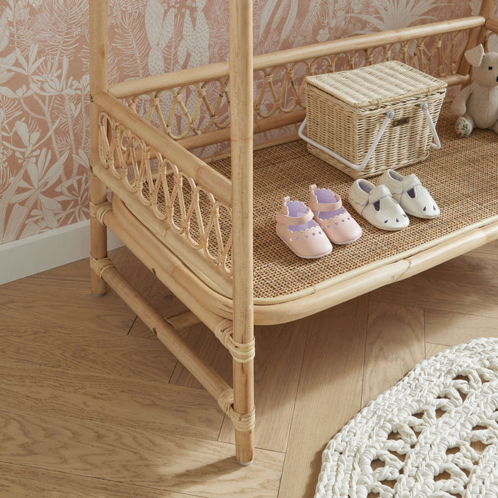 Cuddleco Clothes Rail Cuddleco Aria Clothes Rail - Rattan