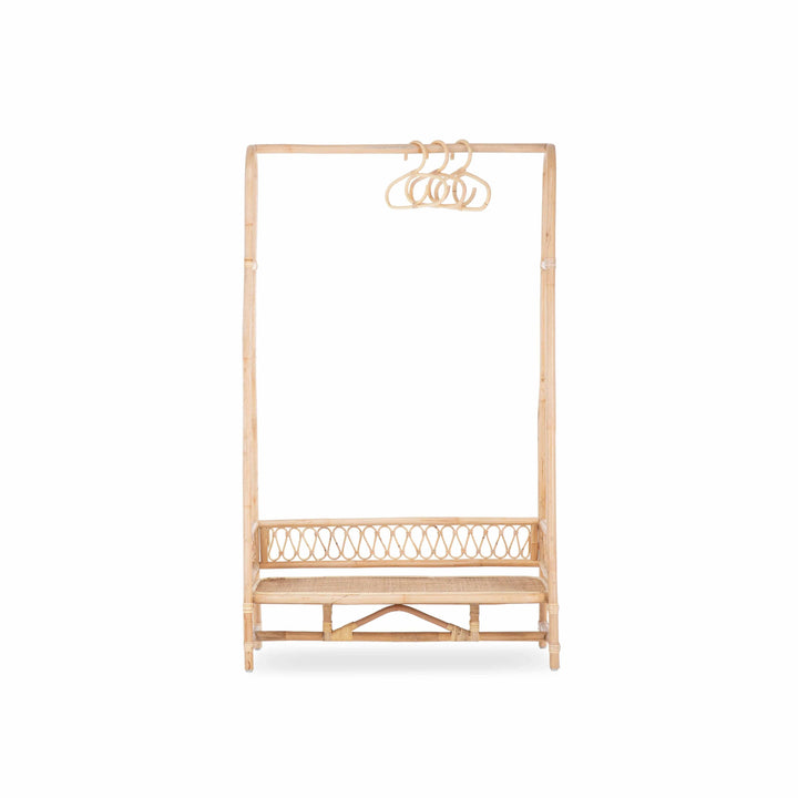 Cuddleco Clothes Rail Cuddleco Aria Clothes Rail - Rattan