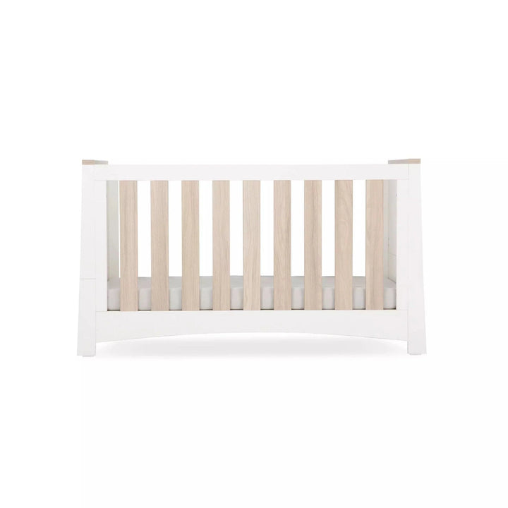 Cuddleco Cot Beds Cuddleco Ada Cot Bed - White and Ash