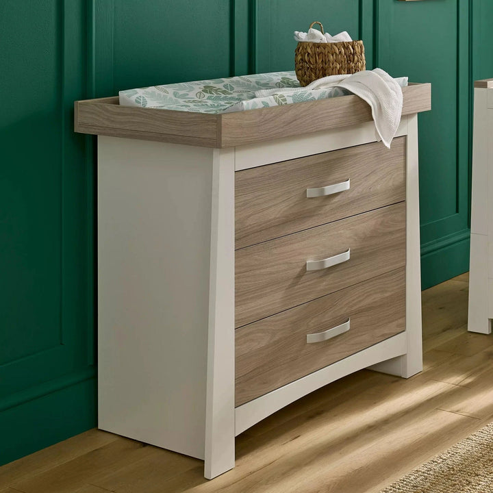 Cuddleco Cot Beds Cuddleco Ada Dresser Changer - White and Ash