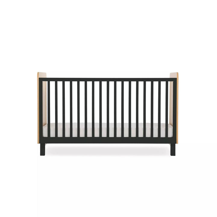 Cuddleco Cot Beds Cuddleco Rafi Cot Bed - Oak/Black