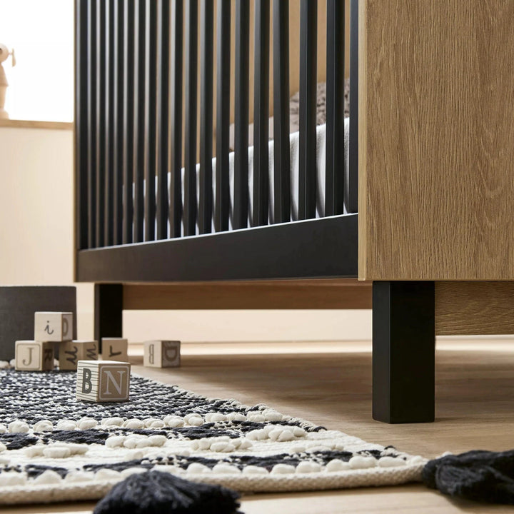 Black cot bed clearance