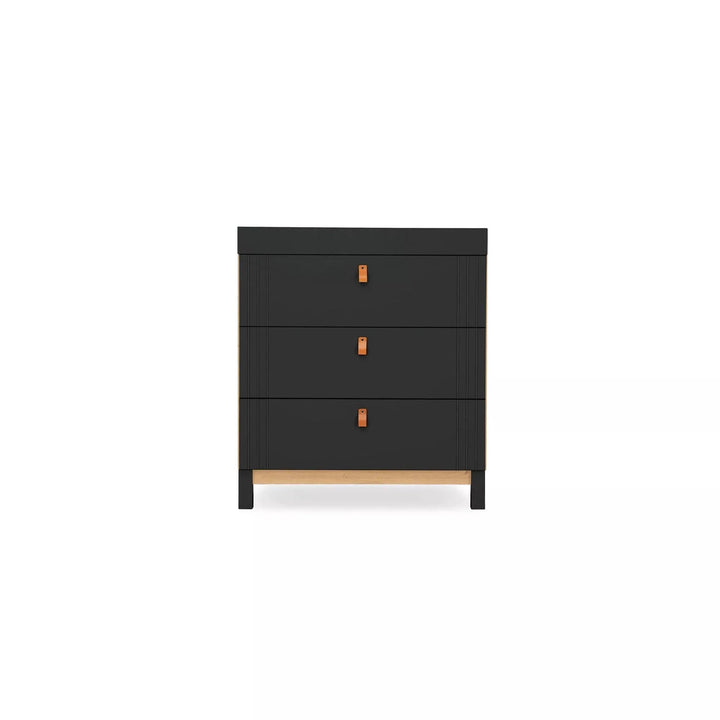 Cuddleco Dressers Cuddleco Rafi Dresser Changer - Oak/Black