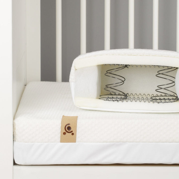 Cuddleco Mattresses CuddleCo Harmony Hypo-Allergenic Bamboo Sprung Cot Bed Mattress 140 x 70cm