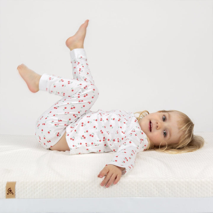 Cuddleco Mattresses CuddleCo Lullaby Hypo-Allergenic Bamboo Foam Cot Bed Mattress 140 x 70cm