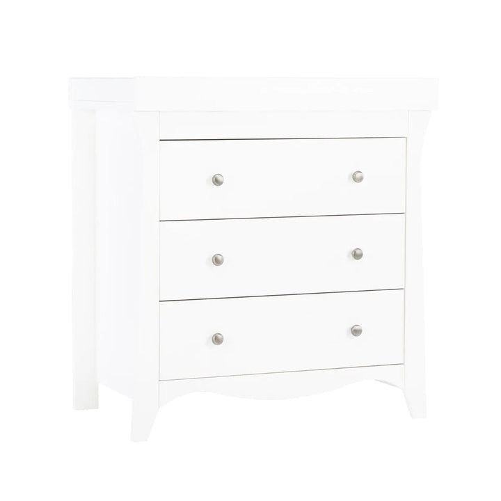 Cuddleco Nursery Furniture Cuddleco Clara 3 Drawer Dresser - White