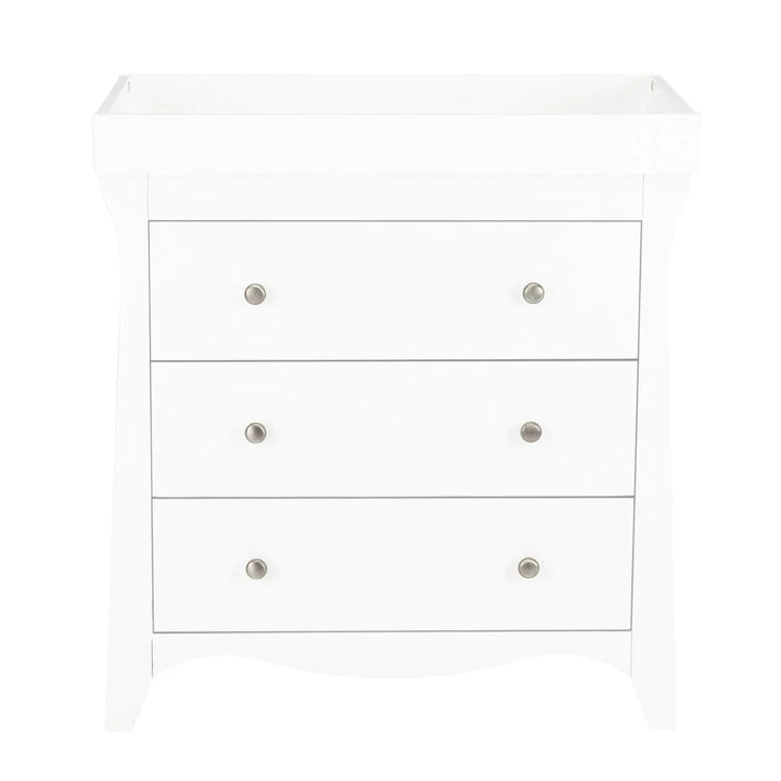 Cuddleco Nursery Furniture Cuddleco Clara 3 Drawer Dresser - White