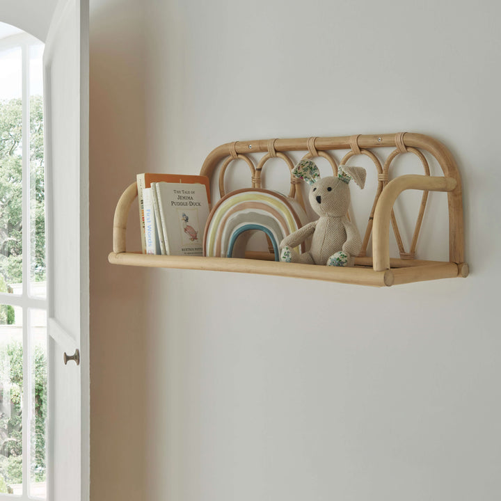 Cuddleco Shelving Cuddleco Aria Shelf - Rattan